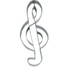 Tischdeko-Ausstecher Notenschlüssel