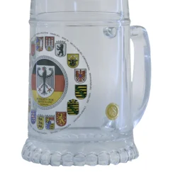 Bierkrüge-Bierkrug aus Glas "Deutschland"