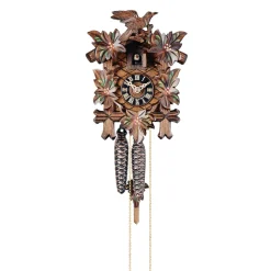 Hönes Uhren Kuckucksuhren-Blumen Kuckucksuhr