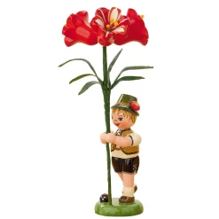 Hubrig Volkskunst Hubrig Miniaturen-Blumenkinder Amaryllis