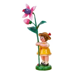 Hubrig Volkskunst Hubrig Miniaturen-Blumenkinder Fuchsie