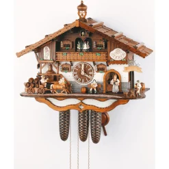 Anton Schneider Kuckucksuhren-Brauerei mit Biergarten Kuckucksuhr