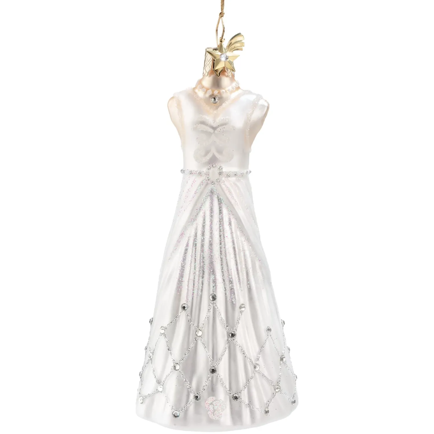 Poesie in Glas Weihnachtskugeln Aus Glas-Brautkleid