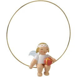 WENDT & KÜHN Wendt & Kühn Kollektion-Christbaumengel im Ring mit Ball