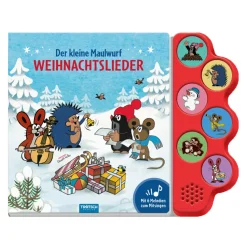 Trötsch Verlag Spielzeug-Der kleine Maulwurf, Weihnachts-Soundbuch "Weihnachtslieder"
