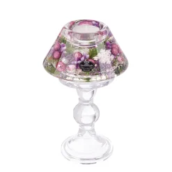 Kerzen & Teelichthalter-Dreamlight "Purple Snow", Kerzenhalter Lampe Memphis