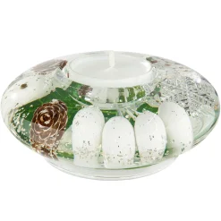 Kerzen & Teelichthalter-Dreamlight "Winter Time" - Kerzenhalter Ufo Mini