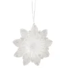 Weihnachtsbaumanhänger|Baumschmuck Aus Acrylglas-Eisblume