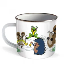 Trötsch Verlag Der Kleine Maulwurf „Krtek”|Tischdeko-Emailletasse 