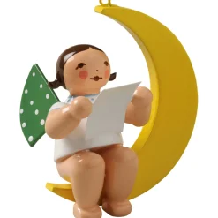WENDT & KÜHN Wendt & Kühn Kollektion-Engel mit Notenblatt, im Mond