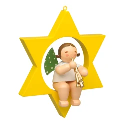 WENDT & KÜHN Wendt & Kühn Kollektion-Engel mit Schalmei, im Stern