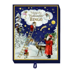 Spielzeug-Familienspiel "Nostalgisches Weihnachtsbingo"