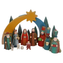 Käthes Original Krippen Und Krippenfiguren-Figurenset "Weihnachtskrippe"