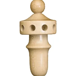 Richard Glässer Zubehör & Ersatzteile-Flügelnabe aus Holz für Pyramiden, lackiert