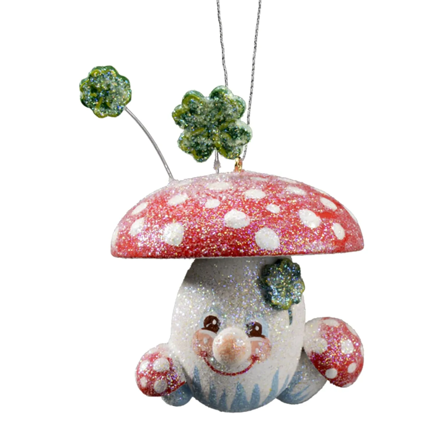 Käthes Original Christbaumschmuck Holz-Glückspilz