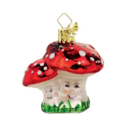 Poesie in Glas Weihnachtskugeln Aus Glas-Glückspilze