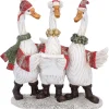 Außergewöhnliche Weihnachtsdeko|Standfiguren-Gänse-Chor