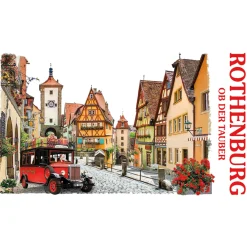 Bierkrüge|Rothenburg Motive-Henkelbecher