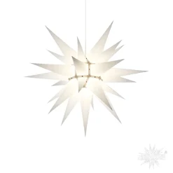 Herrnhuter Sterne Sterne-Herrnhuter Papierstern, weiß, 60 cm