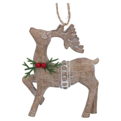 Baumschmuck Aus Kunstharz-Hirsch, stehend