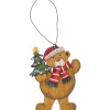 Hängedeko-Hängeornament Bärchen mit Baum