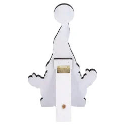 Standfiguren-Holzaufsteller Schneemann