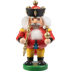 Käthes Original Nussknacker Figuren-Holzknackl "König", 13,5cm
