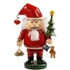 Käthes Original Nussknacker Figuren-Holzknackl "Weihnachtsmann", 13,5 cm
