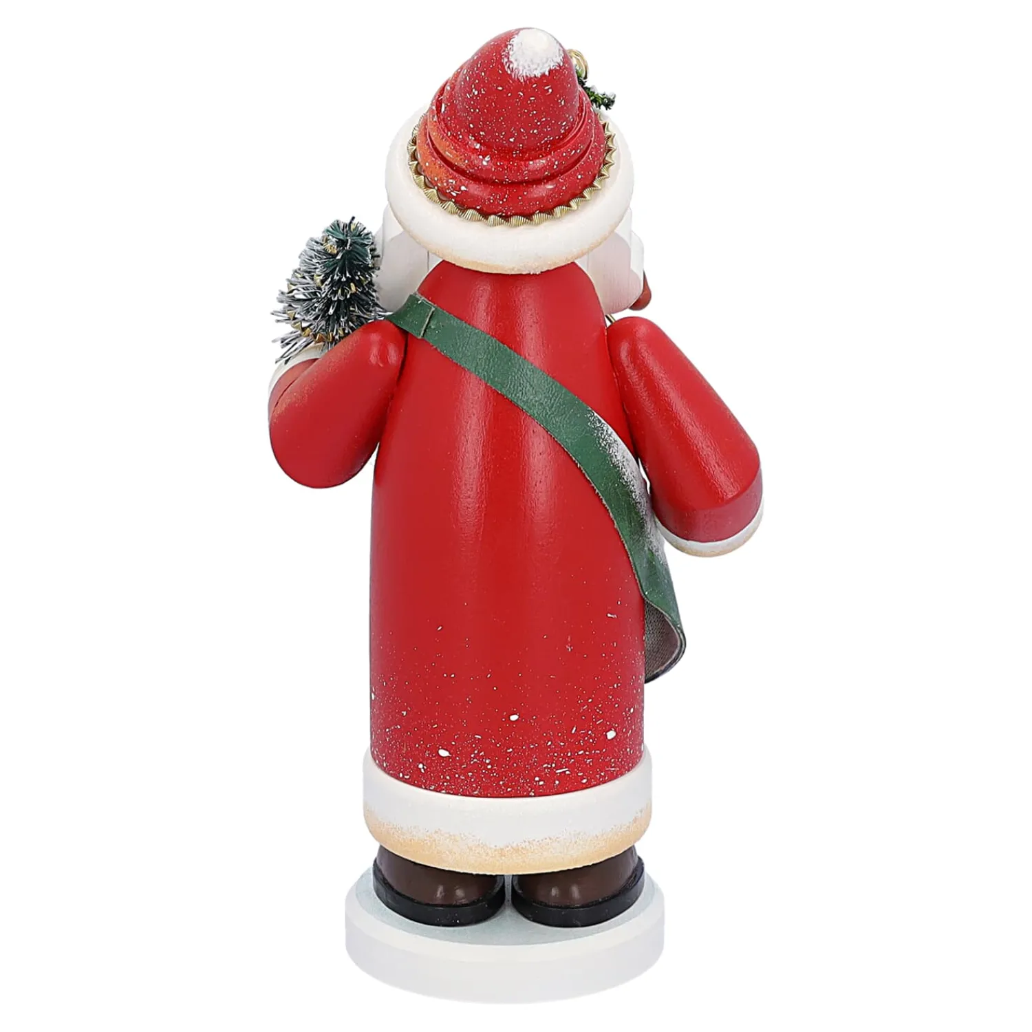 Käthes Original Räuchermänner|Nostalgische Weihnachtsdeko-Holzknoddl "Nostalgischer Weihnachtsmann", Räuchermännchen