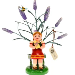 Hubrig Volkskunst Hubrig Miniaturen-Hubrig Jahresfigur 2024 - Lavendel