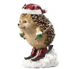 Standfiguren-Igel mit Ski