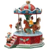 Käthes Original Käthes Original Figuren|Spieluhr Weihnachten-Karussell mit Musikwerk "It's a small world"