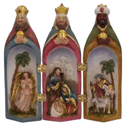 Krippen Und Krippenfiguren-Krippenszene in Heiligen Drei Königen