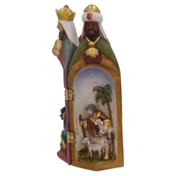 Krippen Und Krippenfiguren-Krippenszene in Heiligen Drei Königen