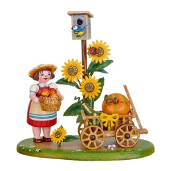 Hubrig Volkskunst Hubrig Miniaturen-Landidyll Erntewagen