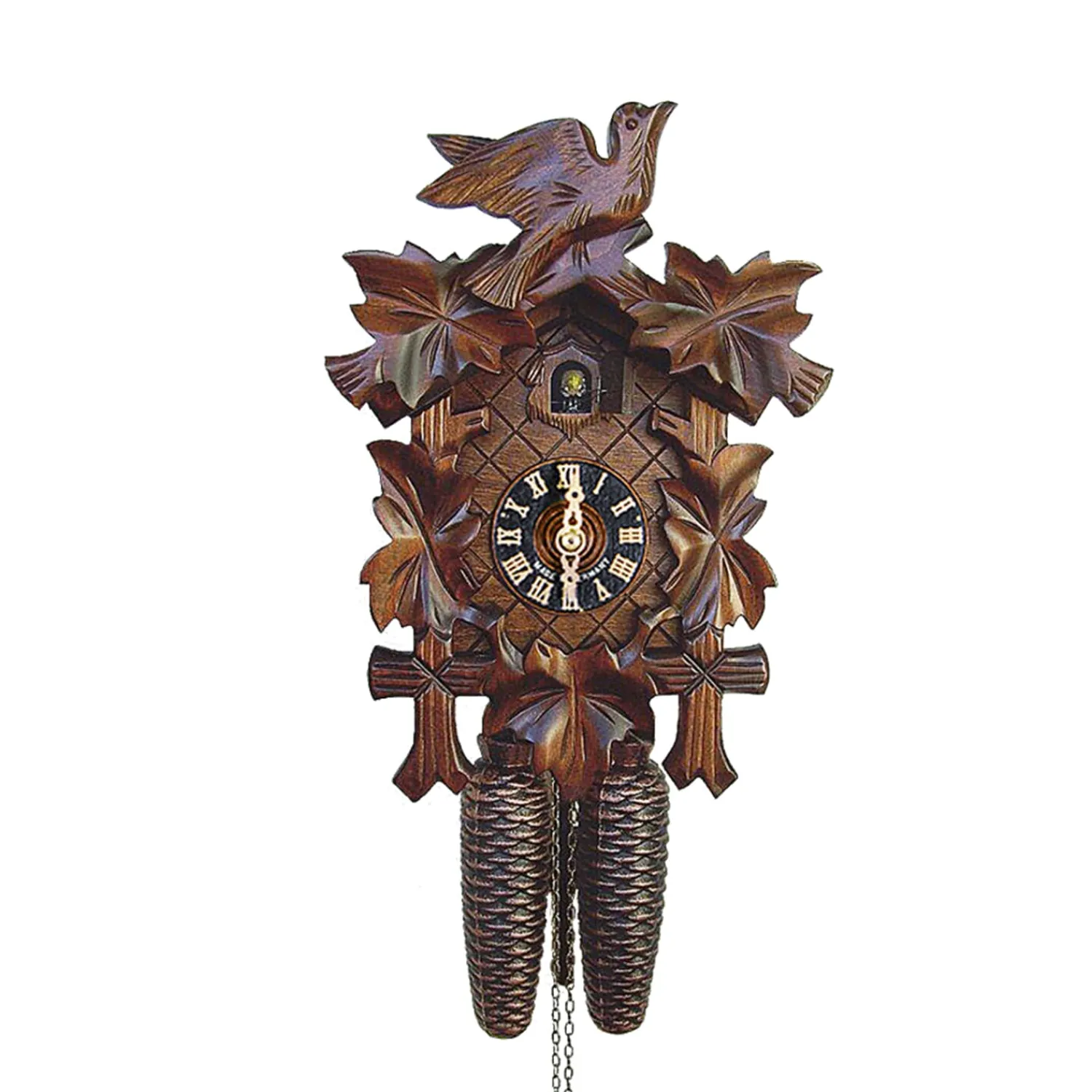 Anton Schneider Kuckucksuhren-Laub Kuckucksuhr