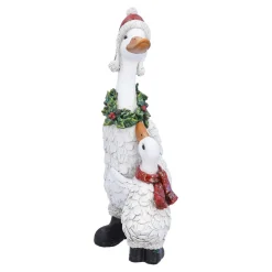 Standfiguren-Laufente mit Entenkind