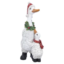 Standfiguren-Laufente mit Entenkind