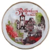Magnete|Rothenburg Motive-Magnet-Tellerchen "Rothenburg Rosen"