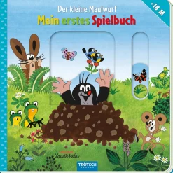 Trötsch Verlag Spielzeug|Der Kleine Maulwurf „Krtek”-Mein erstes Spielebuch "Der kleine Maulwurf"