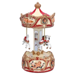 Spieluhr Weihnachten-Nostalgisches Karussell, Musikdose
