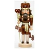 Christian ULBRICHT Nussknacker Figuren-Nussknacker "Lebkuchenkönig" natur, 37,5cm