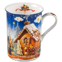 Tischdeko-Porzellan-Tasse "Hänsel und Gretel"