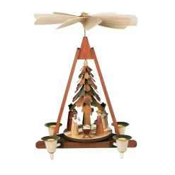 Müller Kleinkunst Weihnachtspyramiden-Pyramide "Christi Geburt"