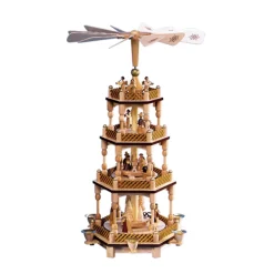 Weihnachtspyramiden-Pyramide "Christi Geburt"