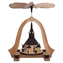 Weihnachtspyramiden-Pyramide "Seiffener Kirche"