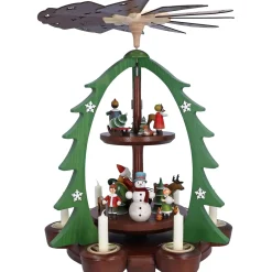 Käthes Original Weihnachtspyramiden-Pyramide "Weihnachtstag"