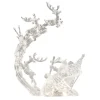 Standfiguren-Rentierschlitten aus Acryl mit Beleuchtung, 35,0 cm