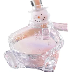 Standfiguren-Schale aus Acryl (Schneemann)