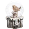 Schneekugeln Weihnachten-Schneekugel "Rotkehlchen"